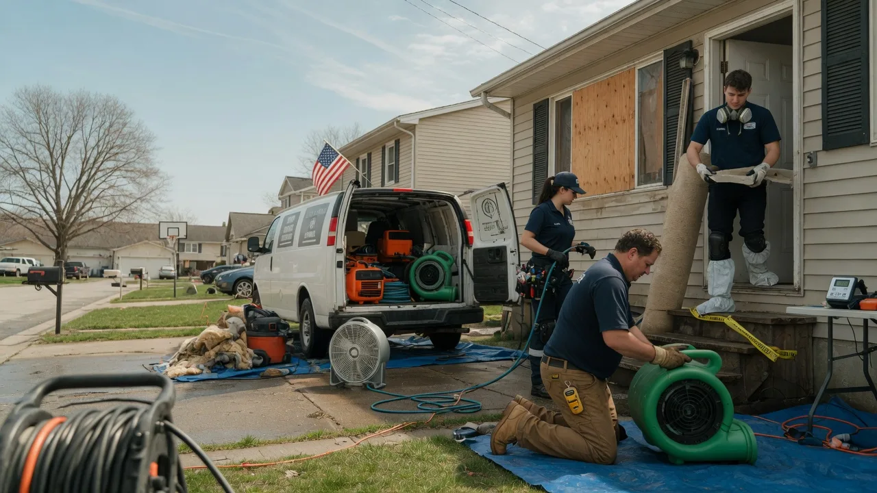 Water Damage Restoration in Falcon Heights, TX near me